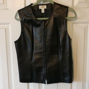 Talbot's Leather Vest